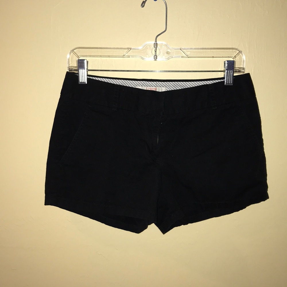 Black J. Crew Shorts